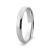 9k White Gold Comfort Fit Wedding Band (3mm)